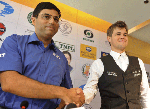 Written off by critics and experts, five-time world champion Viswanathan Anand has come back with a big bang and is the most likely contender to challenge Magnus Carlsen of Norway in the next world championship match to be held later this year. File photo - PTI