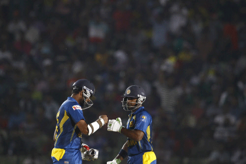 Sri Lanka shot out a hapless Netherlands for just 39, the lowest ever T20 International innings total, in a Super 10 match of the World Twenty20 with Angelo Mathews and Ajantha Mendis wrecking havoc with three-wicket burst each, here today. AP photo