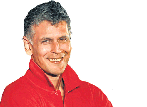 From his 'Captain Vyom' days to recent films like 'David' and 'Jodi Breakers', a lot has changed for supermodel-turned-actor Milind Soman.  DH  photo