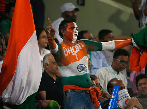 Bangladeshis banned from flying rival team's flags. AP File Image Photo.