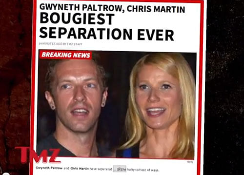 Gwyneth Paltow and singer Chris Marin have called it quits after 11 years of marriage. / Screen Grab