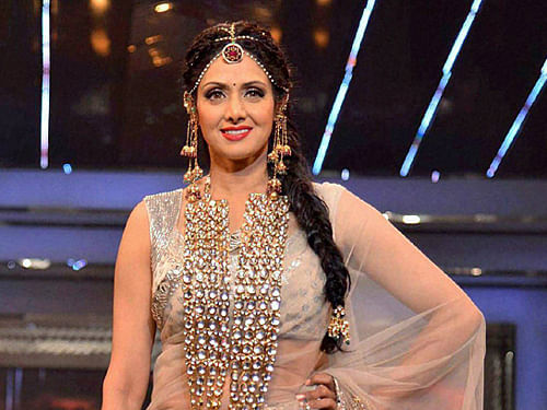 Actor Saqib Saleem has denied reports that screen diva Sridevi is going to make a special appearance in his upcoming film 'Hawaa Hawaai'. PTI File Photo