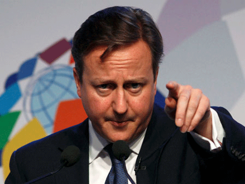 British Prime Minister David Cameron Saturday legalised same-sex marriages in the country. / reuters file image