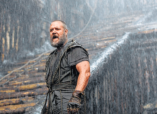 Russel Crowe as Noah in a scene from the film