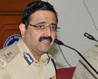 Bangalore Police Commissioner Raghavendra Auradkar. DH photo
