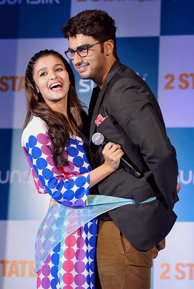 After 'Highway', Alia Bhatt is on tour again but this time to promote her forthcoming love story '2 States' in various cities.