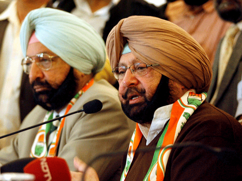 Topping the list of Congress bigwigs in the fray this time is former chief minister Amarinder Singh who has been fielded to take on Bharatiya Janata Party (BJP) heavy-weight and Leader of Opposition in Rajya Sabha Arun Jaitley for the Amritsar Lok Sabha seat . PTI file photo of Amarinder Singh