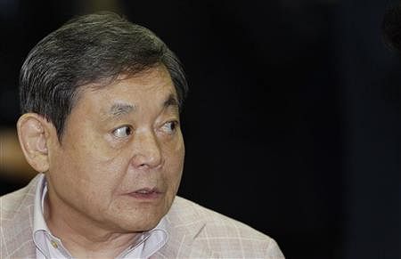 File photo of Samsung Electronics chairman Lee Kun-Hee. Reuters.