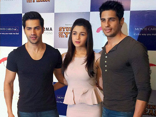 Not in competition with Alia, Sidharth, say Varun Dhawan. PTI Image