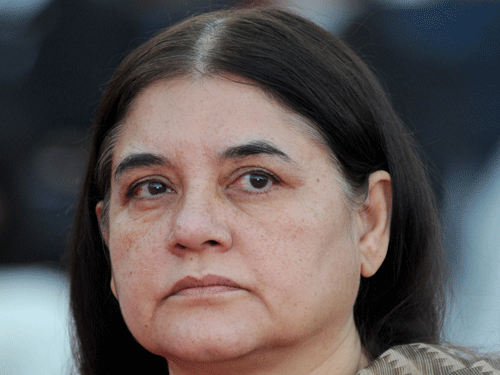 As Varun Gandhi courted controversy by ''praising'' estranged cousin Rahul Gandhi, his mother and BJP leader Maneka Gandhi today said her son's remark on Amethi's development was ''not correct'' and advised him to use his mind instead of heart while making statements. DH file photo