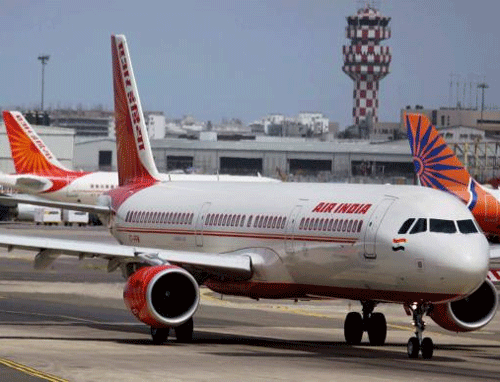 Air India and IndiGo Thursday followed SpiceJet to attract flyers, offering promotional schemes. Budget carrier IndiGo has slashed Delhi-Mumbai fares from Rs.3,960 (one-way) to Rs.2,436. PTI File Photo