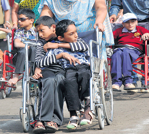 The programme Home Based Education to cover only those children with severe disability, DH photo