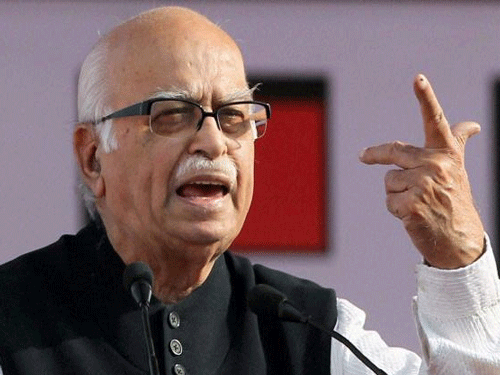 Denying any row over his seat, veteran BJP leader L K Advani today said he never thought of not contesting from his traditional Lok Sabha seat of Gandhinagar and recalled his long association with Gujarat. PTI Photo