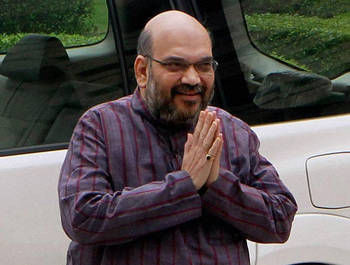 Congress Saturday complained to the Election Commission against BJP prime ministerial candidate Narendra Modi's close aide Amit Shah over his alleged 'provcative hate speech' relating to last year's Muzaffarnagar riots. PTI Photo