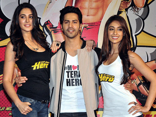 Main Tera Hero earned the entertainer a good opening of Rs.6.60 crore net on its first day of release in the country, PTI photo