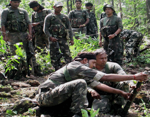 Narrow escape for BSF personnel as Maoists trigger IED blasts, PTI file photo