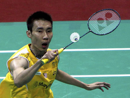 Lee Chong Wei maintained his stranglehold in the $250,000 Yonex Sunrise India Open winning his third title while Wang Shixian clinched her maiden trophy at the Siri Fort Sports Complex on Sunday.  PTI  photo