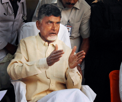 In his resignation letter sent to TDP chief N. Chandrababu Naidu, politburo member Zahid Ali Khan said the alliance with the BJP amounts to strengthening the communal forces. PTI file photo