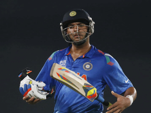 Yuvraj Singh's father Yograj has come out in defence of his son, saying the left-handed batsman, who struggled for his 11 runs off 21 balls, should not be singled out for India's loss in the ICC World Twenty20 final. AP Photo