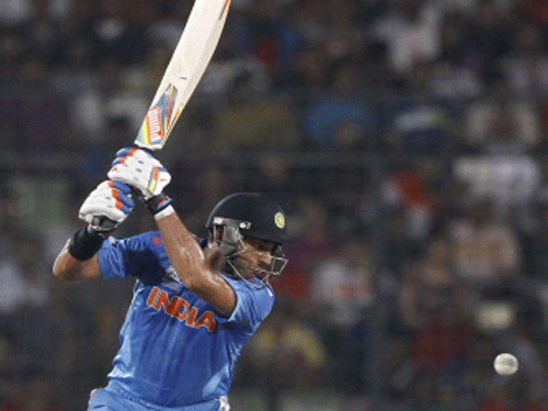 Yuvraj has been criticised by the game's observers and ridiculed by fans online for scoring just 11 runs off 21 balls, which led to India totalling a mere 130, a target that was overhauled in 17.5 overs by Sri Lanka in the final last night. AP Photo