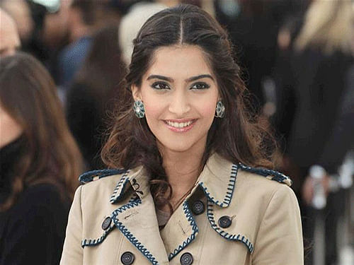 Actress Sonam Kapoor says that she is nervous to see her younger brother Harshvardhan on-screen.  Reuters photo