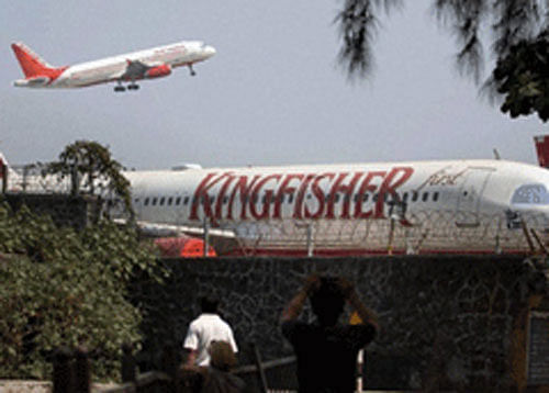In a desperate bid to recover their dues from Vijay Mallya-owned Kingfisher Airlines, a consortium of lenders on Monday decided to put the trademarks of the beleagured airline up for sale. PTI file photo