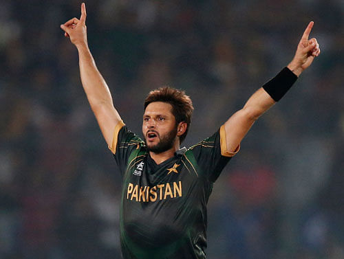 Afridi had told the media at the airport that Pakistan team had not shown an aggressive mindset in the match against the West Indies which led to their ouster from the tournament before the semi-finals. AP file photo
