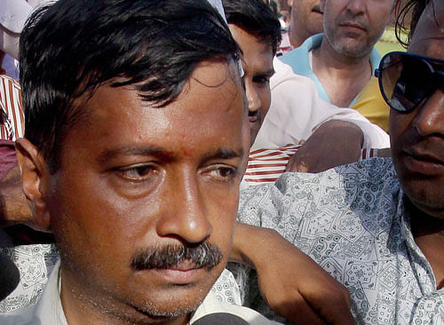Kejriwal would first head to Kirari to meet 38-year-old Lali, an autorickshaw driver who Tuesday slapped the Aam Aadmi Party leader in Sultanpuri. The attack left the 45-year-old Kejriwal with a swollen left eye. PTI photo