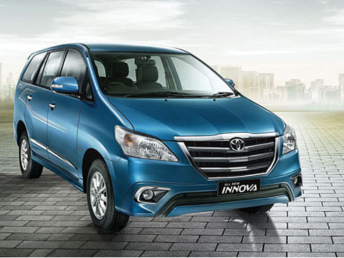 Indo-Japanese joint venture Toyota Kirloskar Motor (TKM) Wednesday said it is recalling 44,989 units of the multi-utility vehicle Innova manufactured between February 2005 and December 2008. Photo courtesy: Toyota official website