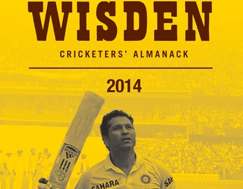 Batting legend Sachin Tendulkar, who quit international cricket last year after an illustrious 24-year long career, adorns the cover of the 151st edition of the Wisden Cricketers' Almanack.