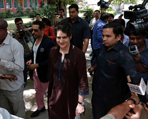 Priyanka Gandhi today made it clear that she will campaign only in constituencies of her mother Sonia Gandhi and brother Rahul in an indication that she was not ready to expand her role as of now as demanded by some senior Congress leaders. Reuters
