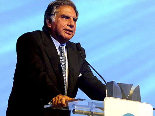 Ratan Tata, the former chairman of the Tata Group which is one of the largest employers in Britain, has been honoured by Queen Elizabeth with a GBE (Knight Grand Cross), one of the UK's highest civilian awards. Reuters File Photo