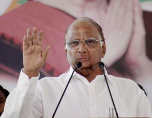 NCP supremo Sharad Pawar today stepped up his attack on Narendra Modi, saying the BJP Prime Ministerial candidate is dreaming of becoming Hitler and asked people to foil his attempt in the Lok Sabha polls. PTI photo