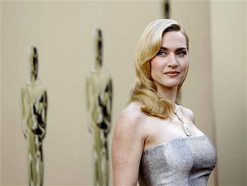 Actress Kate Winslet says her nude portrait in 'Titanic' still haunts her and she refuses to autograph a copy of it. Reuters photo
