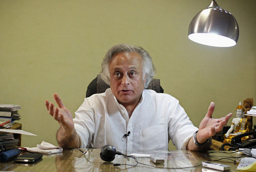 A day after Narendra Modi took him on in his home district of Chikmagalur, Union Minister Jairam Ramesh today wrote to the BJP leader accusing him of spreading blatant lie about his four-year-old statement made here that India deserves a Nobel Prize for filth. Reuters photo