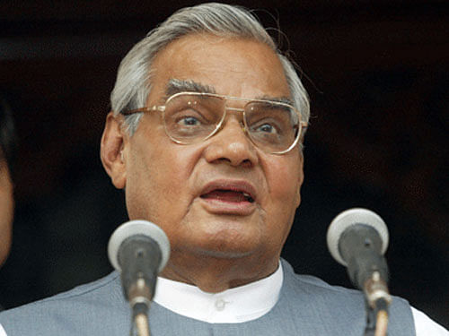 Days after the Congress praised A B Vajpayee to target Narendra Modi, the party did a U turn today calling the BJP veteran the weakest PM India ever had, a taunt often directed at Manmohan Singh by the opposition party. File photo - PTI