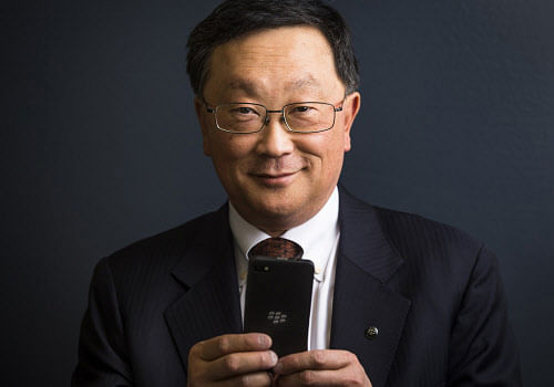 BlackBerry CEO John Chen. Reuters photo