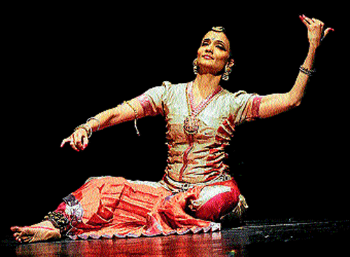 Savitha Sastry performs in The Prophet: Destiny. Divinity. Doubt. DH photo