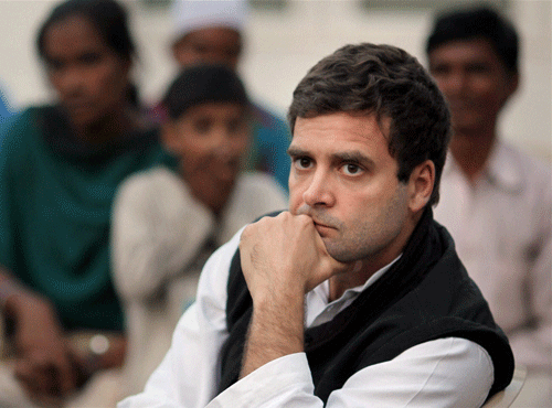 Continuing its attack on the Gandhi family, the BJP on Tuesday asked Rahul to explain how his brother-in-law Robert Vadra was given huge tracts of land at a throwaway price. AP file photo