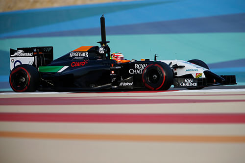 Sahara Force India says the podium finish in Bahrain was not a  'one-off' thing since the car was very consistent and the aim is to repeat the performance at Sunday's Chinese Grand Prix, here. / Reuters file image