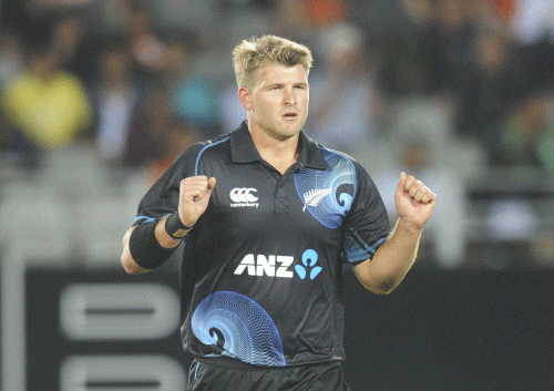 Corey Anderson will require clearance from New Zealand Cricket's medical staff before making his Indian Premier League debut, TVNZ reported Wednesday. File photo - AP