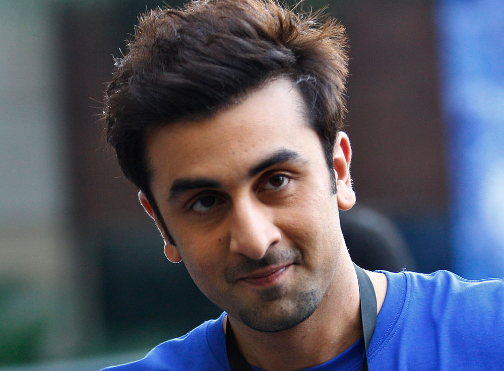 Actor Ranbir Kapoor is happy that his upcoming film 'Bombay Velvet' is not releasing with any other movie as he feels that it affects the business of the project. PTI file photo