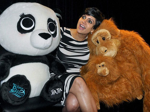 ''It not only has stand-up comedy, but a lot of other stuff and variety. There is something for everybody,'' says Mandira Bedi. PTI file photo