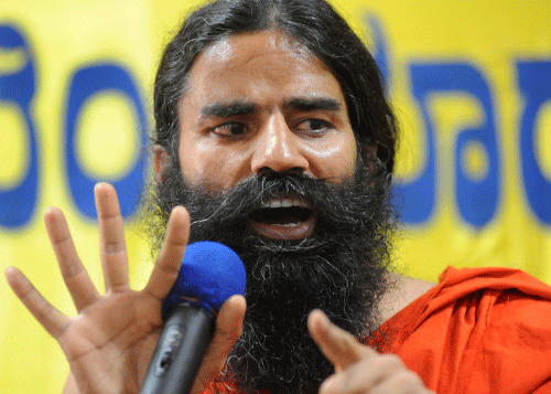 Yoga guru Baba Ramdev may find it difficult to hold yoga shivir till the Lok Sabha polls are over, as the Election Commission (EC) on Friday asked the chief electoral officers (CEO) of all states and Union territories to deny permission for such events if the organisers had in the past misused those for poll campaigning. DH file photo
