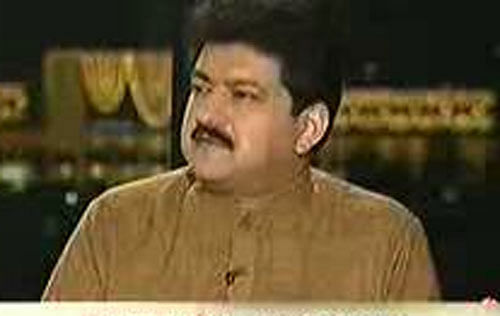 Senior Pakistani TV journalist Hamid Mir shot at in Karachi. Screen grab