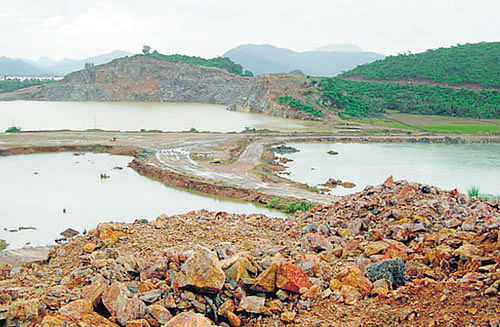The site of the proposed Polavaram  Project