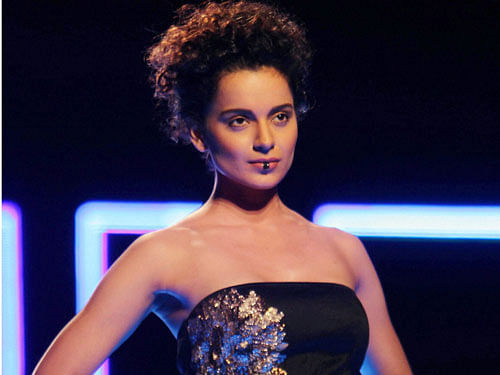 Debut director Sai Kabir feels that Kangana Ranaut is the best choice for playing the female lead in the upcoming black comedy 'Revolver Rani'. / PTI Photo