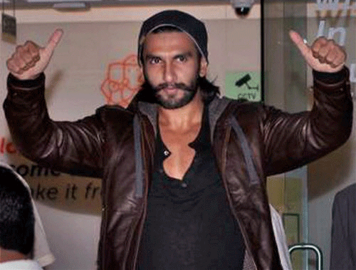 Actor Ranveer Singh is all set to present his vocal skills for the first time in an upcoming TV commercial.. PTI image