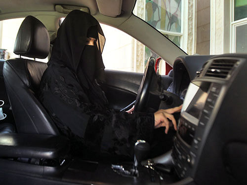 A 23-year-old Saudi woman has been caught defying the Kingdom's ban on female driving by getting behind the wheel of her husband's car for which the couple was detained and the man was fined. Reuters File Photo. For Representation Only.