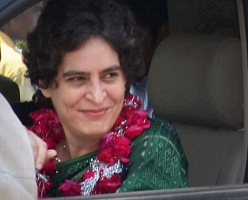 As Priyanka Gandhi vowed to fight back the allegations against her husband Robert Vadra, Congress today pulled out all the stops in his defence and slammed Narendra Modi for levelling ''cheap and baseless'' allegations against members of the Gandhi family. PTI File Photo